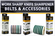 Work Sharp Knife Sharpener Belts and Accessories